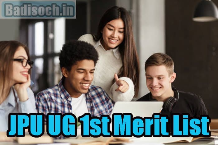 JPU UG 1st Merit List 2023 PDF, Download @jpvadmission.org – badisoch JPU UG 1st Merit List 2023 PDF, Download @jpvadmission.org – badisoch