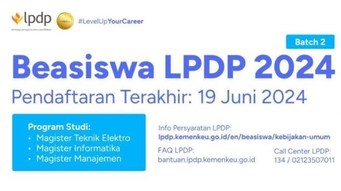 Beasiswa LPDP Telkom University 2024: Syarat, Cara Daftar, Jadwal – Tribunnews.com Beasiswa LPDP Telkom University 2024: Syarat, Cara Daftar, Jadwal – Tribunnews.com