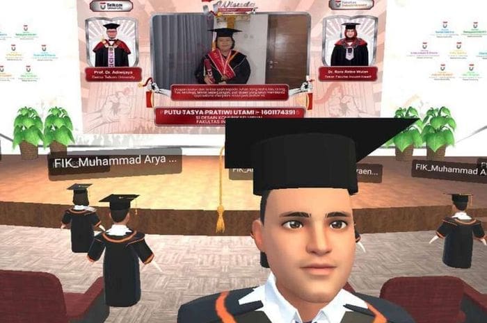 Canggih! Untuk Pertama Kalinya di Indonesia Ada Kampus yang Gelar Wisuda Metaverse – Sonora.ID