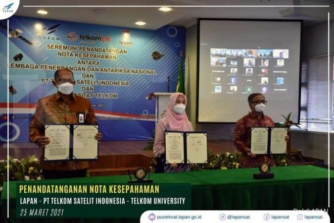 Telkomsat, LAPAN dan Tel-U Bersinergi dalam Pengembangan dan Komersialisasi Produk Misi Satelit Orbit Rendah – Pressrelease.id