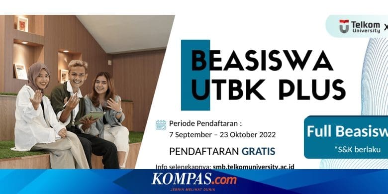 Beasiswa Telkom University 2023 bagi Siswa SMA-SMK, Kuliah Gratis – Kompas.com – KOMPAS.com