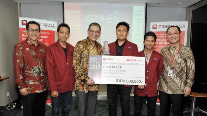 Tim Telkom University Raih Juara Nasional CIMB ASEAN Stock Challenge 2015 – Tribun Medan