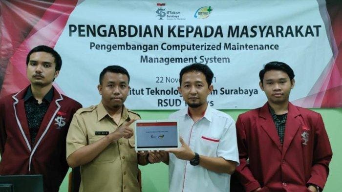 IT Telkom Surabaya Ciptakan CMMS RSUD Tongas Probolinggo untuk Bantu Pemeliharaan Alat Medis – Surya.co.id