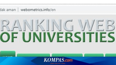 20 Universitas Terbaik di Indonesia Versi Webometrics 2021, Ada 3 PTS yang Masuk – Kompas.com – KOMPAS.com