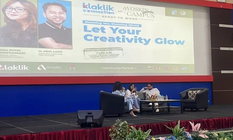 Klaklik Connection Goes to Campus Hadir di Telkom University, MNC Pictures Ajak Mahasiswa Berkreasi