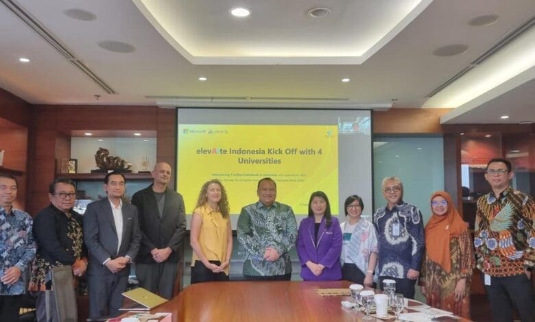 Microsoft Gandeng 4 Universitas Bergabung ke elevAIte Indonesia, Percepat Transformasi Digital