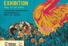 Telkom University Purwokerto Taja Pameran Poster Internasional “Posthuman Exhibition 2025”
