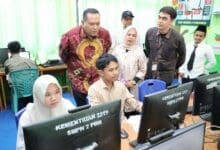 Wali Kota Pariaman Tinjau Tes Akademik Telkom University untuk Program Saga Saja Plus