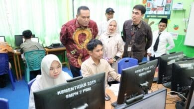 Wali Kota Pariaman Tinjau Tes Akademik Telkom University untuk Program Saga Saja Plus