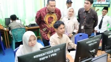 Wako Pariaman Tinjau Tes Akademik Telkom University untuk Program Saga Saja Plus 2025